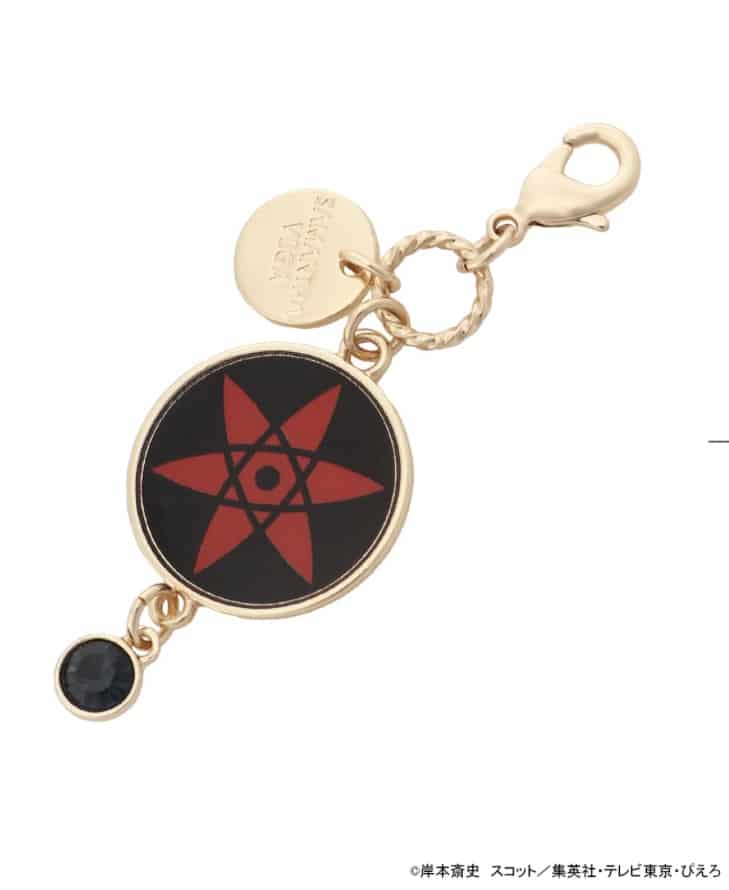 『NARUTO-ナルト- 疾風伝』コラボコレクション「うちはサスケ」 ２WAYチャーム【ゴールド】 ゴールド