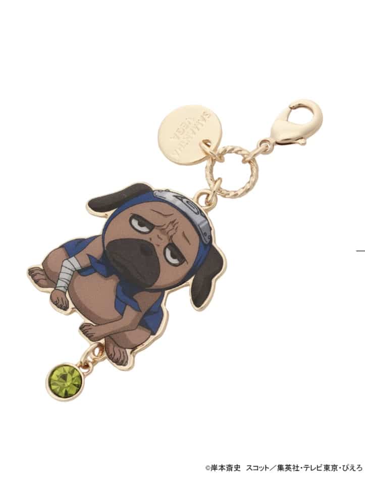 『NARUTO-ナルト- 疾風伝』コラボコレクション「パックン」 ２WAYチャーム【ゴールド】 ゴールド