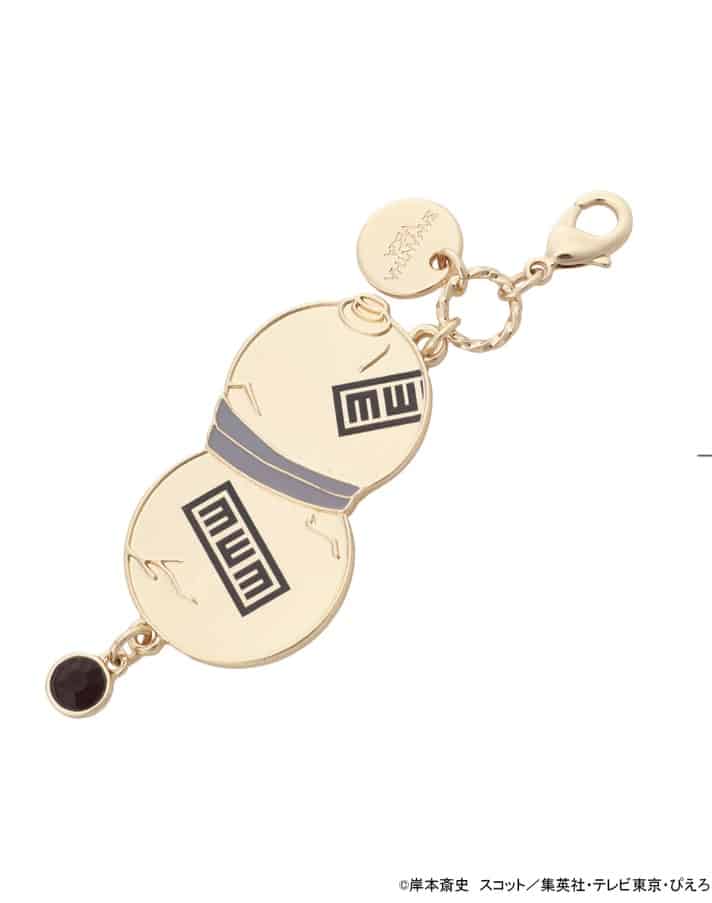 『NARUTO-ナルト- 疾風伝』コラボコレクション「我愛羅」 ２WAYチャーム【ゴールド】 ゴールド