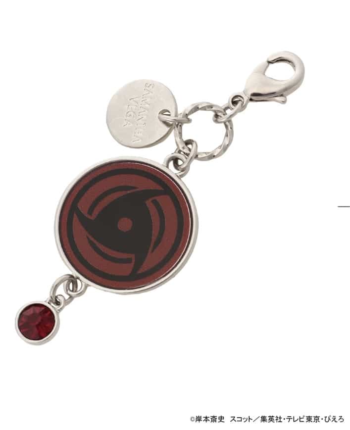 『NARUTO-ナルト- 疾風伝』コラボコレクション「うちはイタチ」 ２WAYチャーム【シルバー】 シルバー