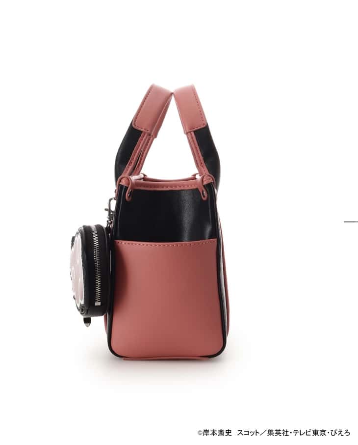 『NARUTO-ナルト- 疾風伝』コラボコレクション「サソリ」 ハンドバッグ【ブラック】 ブラック