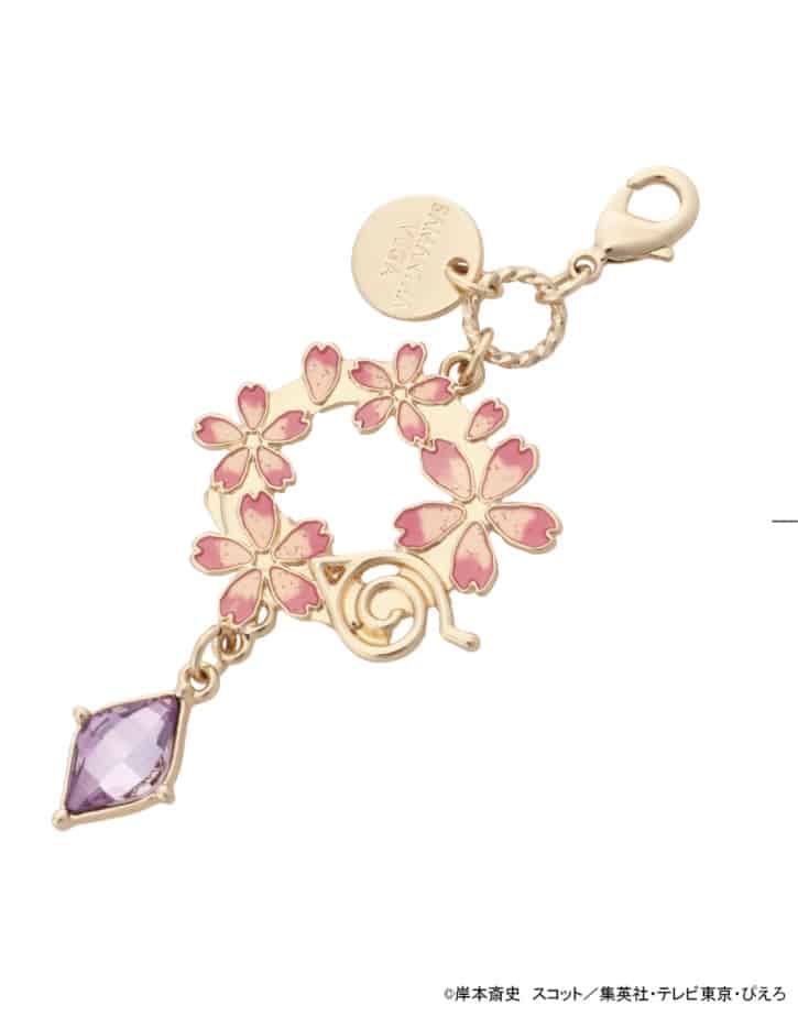 『NARUTO-ナルト- 疾風伝』コラボコレクション「春野サクラ」 ２WAYチャーム【2025年12月中旬以降順次発送予約商品】 ゴールド