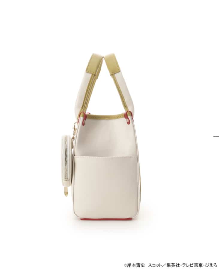 『NARUTO-ナルト- 疾風伝』コラボコレクション「波風ミナト」 ハンドバッグ【2025年12月中旬以降順次発送予約商品】 オフホワイト