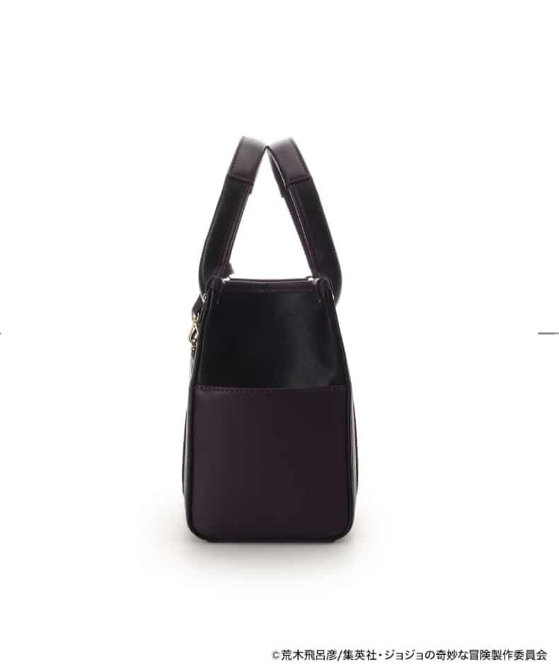 アニメ『ジョジョの奇妙な冒険 戦闘潮流』「カーズ」コラボコレクション　ハンドバッグ　【ブラック】 ブラック