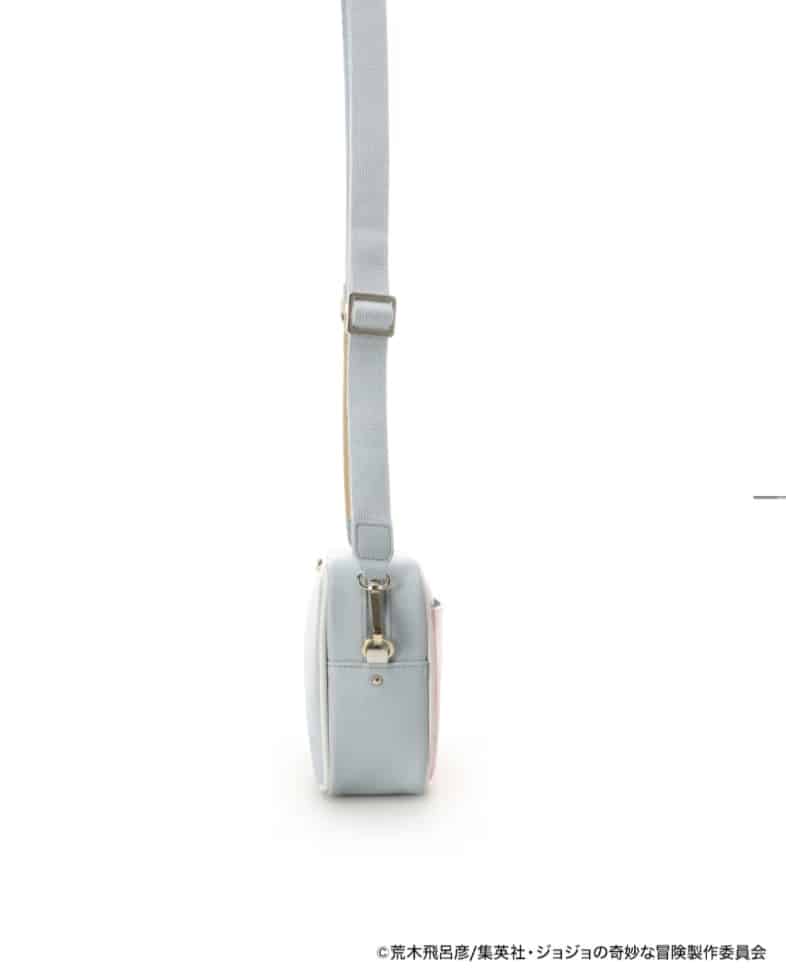 アニメ『ジョジョの奇妙な冒険 戦闘潮流』「シーザー・A・ツェペリ」コラボコレクション　ショルダーバッグ　【ピンク】 ピンク