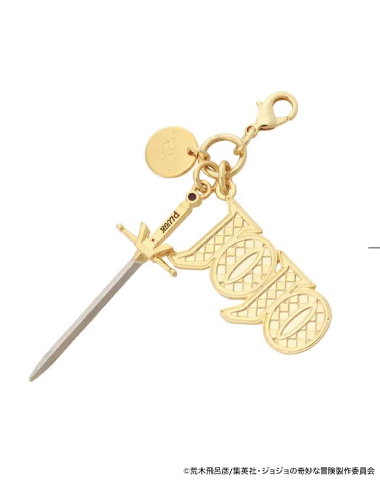 アニメ『ジョジョの奇妙な冒険 ファントムブラッド』「ジョナサン・ジョースター」コラボコレクション　バッグチャーム　【ゴールド】 ゴールド