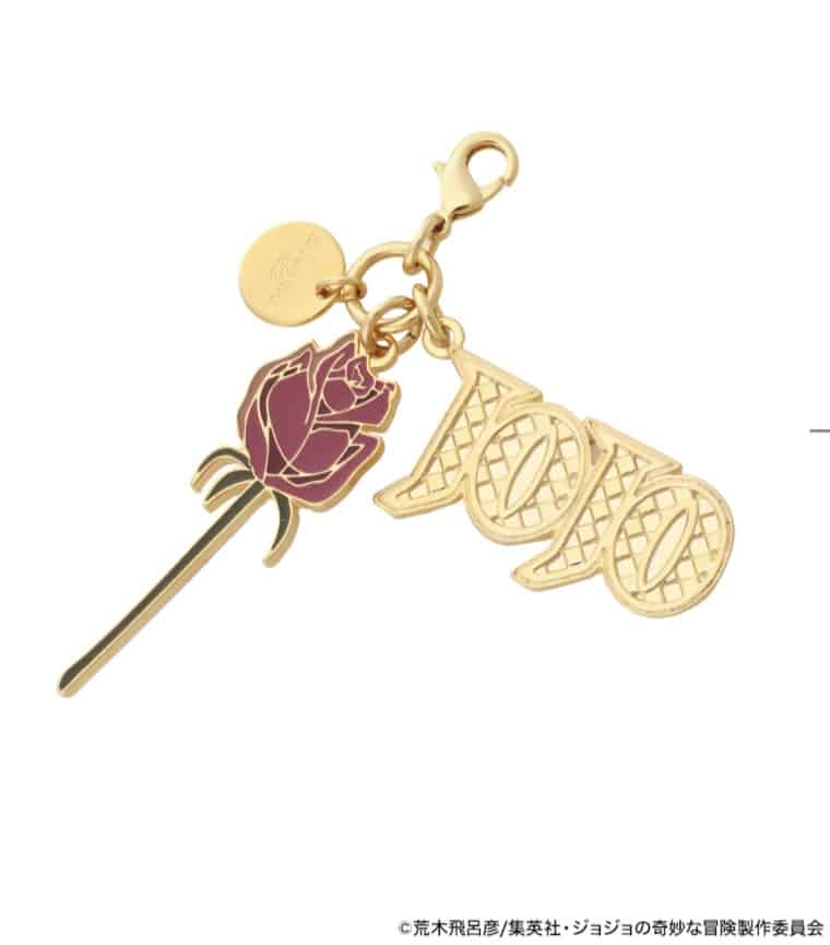 アニメ『ジョジョの奇妙な冒険 ファントムブラッド』「ディオ・ブランドー」コラボコレクション　バッグチャーム　【ゴールド】 ゴールド
