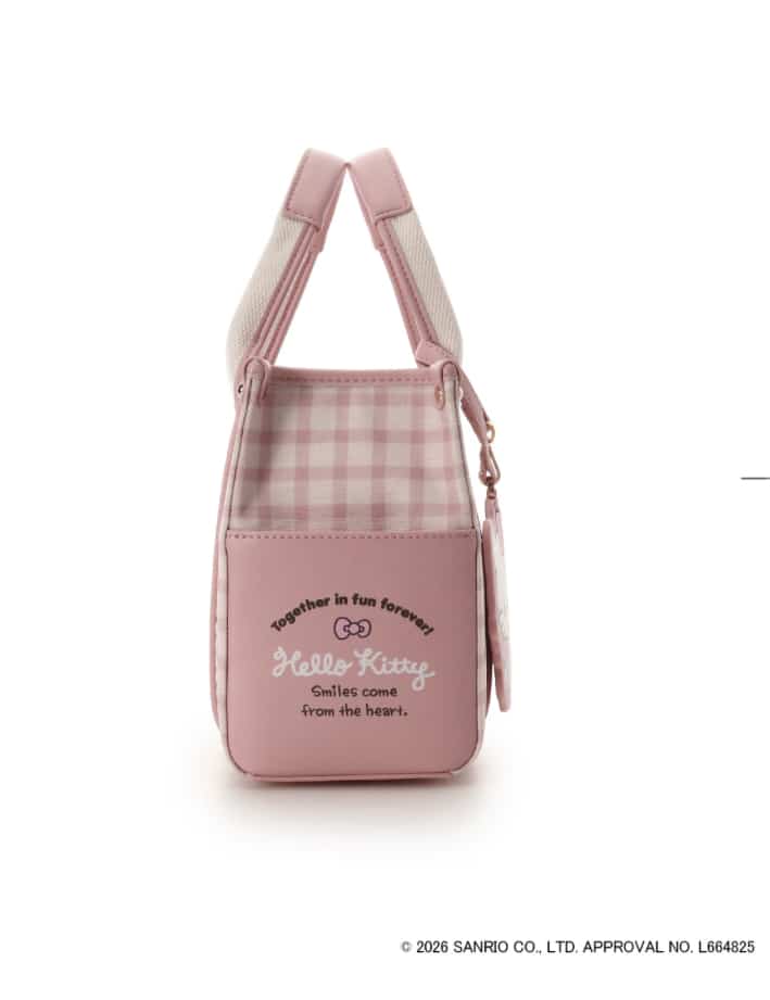 「ハローキティ」コラボコレクション　ハンドバッグ ピンク