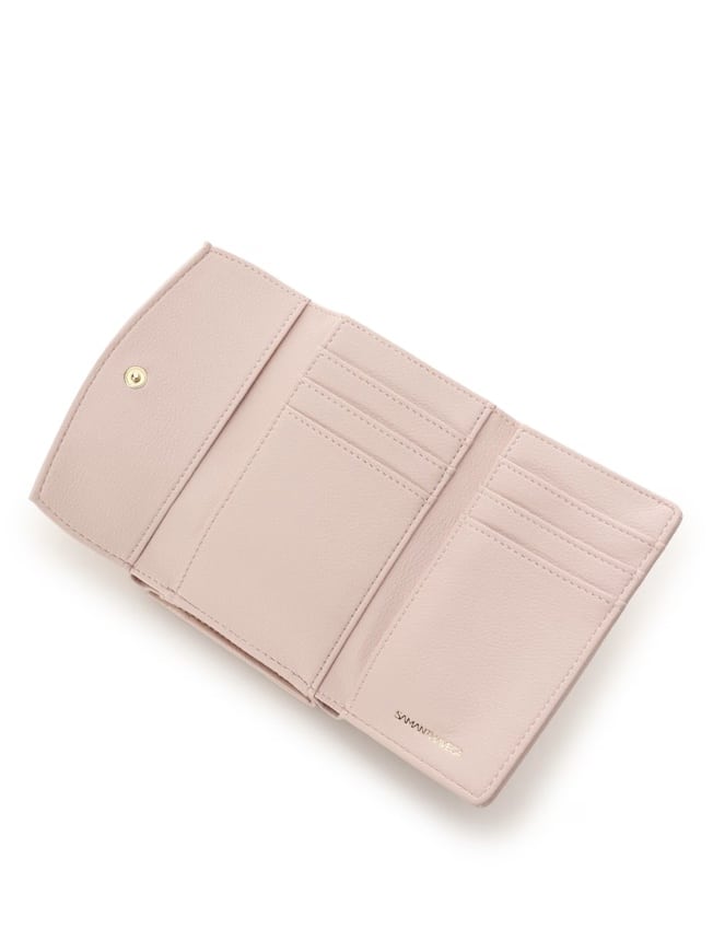 ハニーフラッター折財布【ピンク】 ピンク