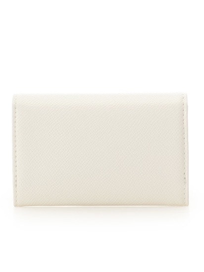 アクセントビジューカードケース【ホワイト】 ホワイト