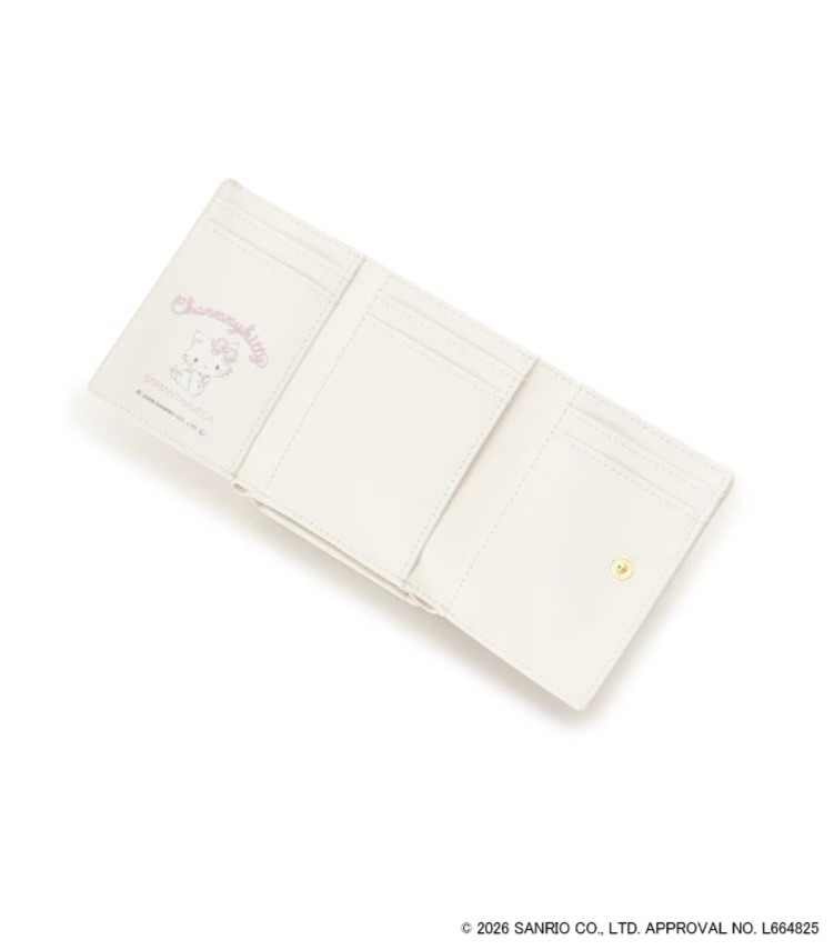「チャーミーキティ」折財布【ホワイト】 ホワイト
