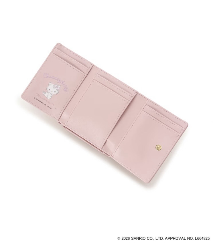 「チャーミーキティ」折財布【ピンク】 ピンク