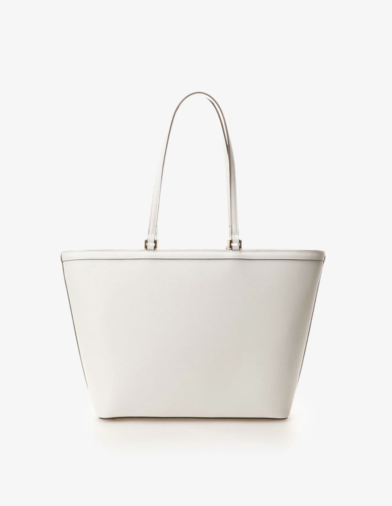 シンプルリボントートバッグ ホワイト