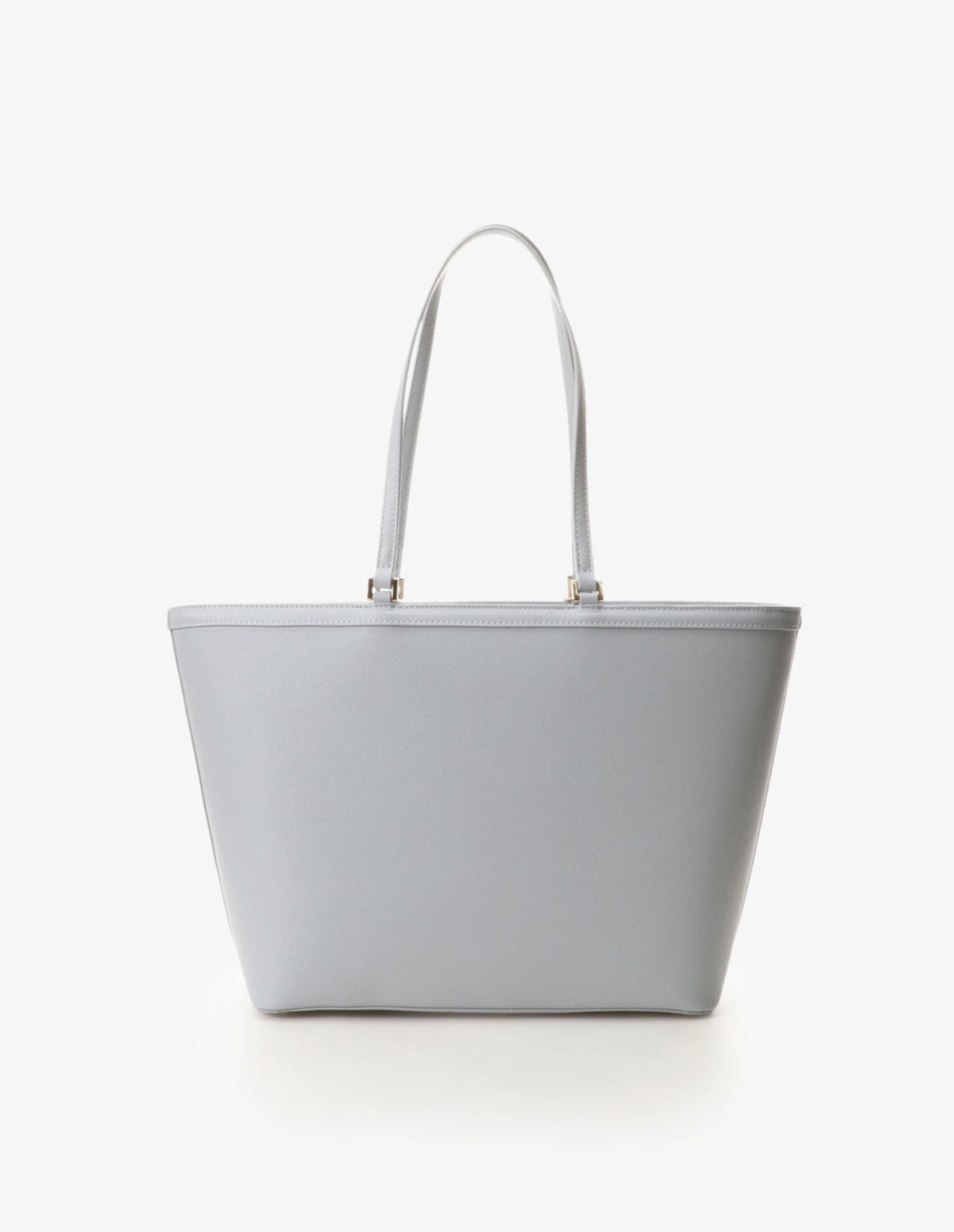 シンプルリボントートバッグ ライトブルー