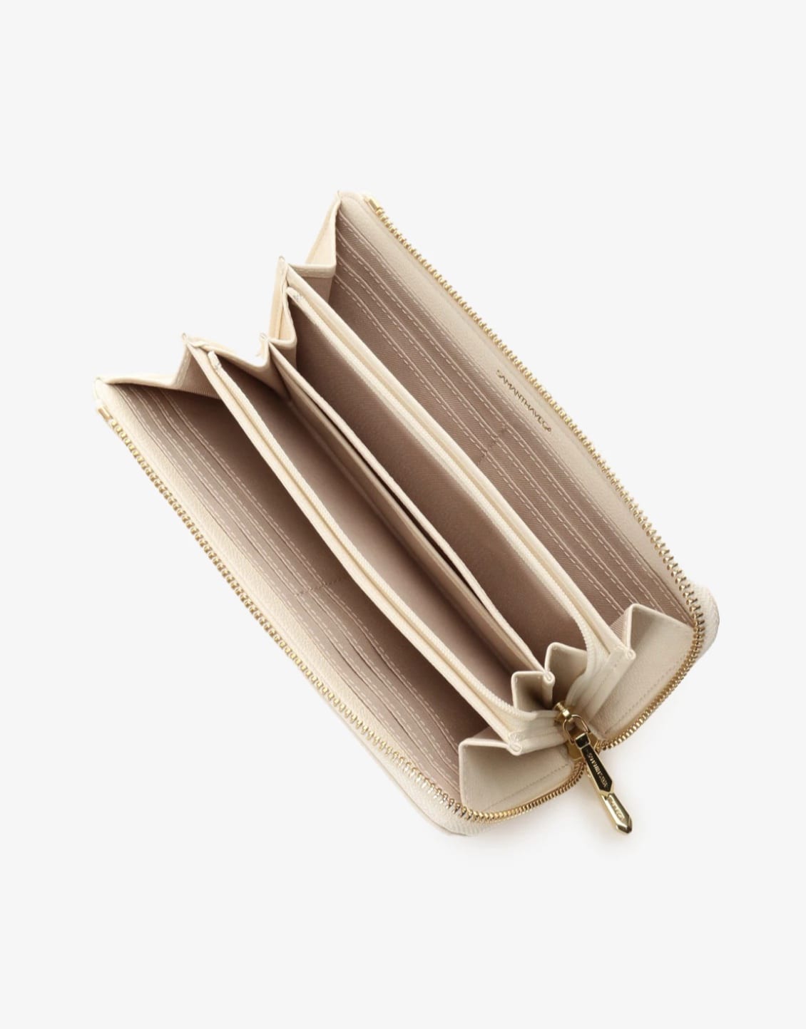 ベルト金具長財布【オフホワイト】 オフホワイト