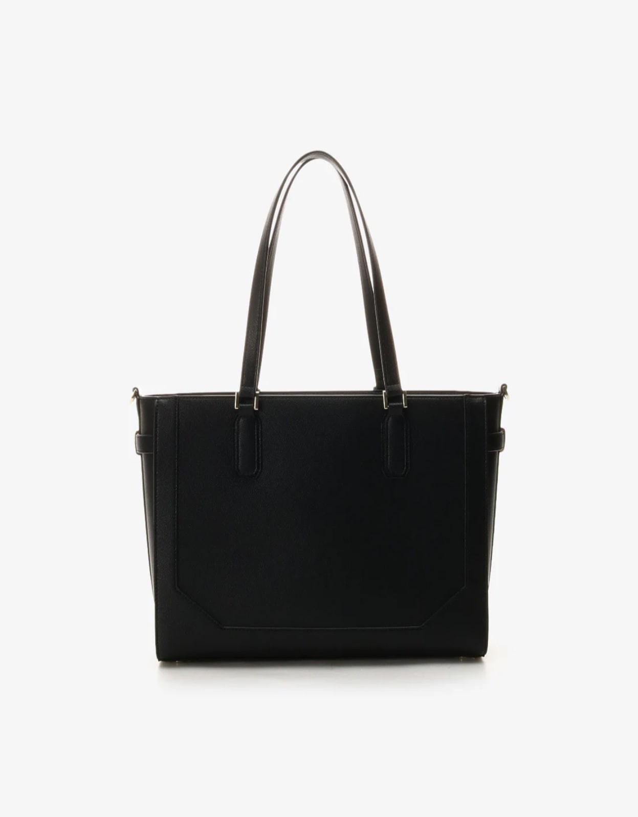 ベルト金具トートバッグ【ブラック】 ブラック