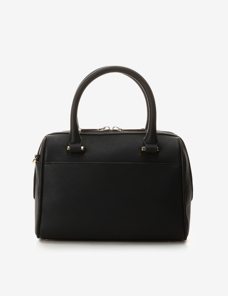 フリルリボンハンドバッグ【ブラック】 ブラック