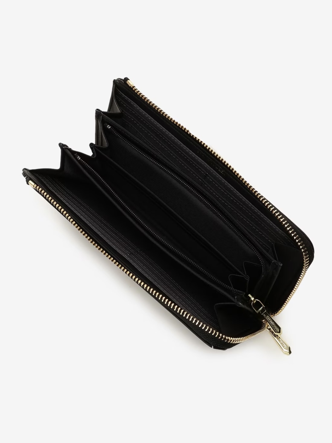 フリルリボン長財布【ブラック】 ブラック