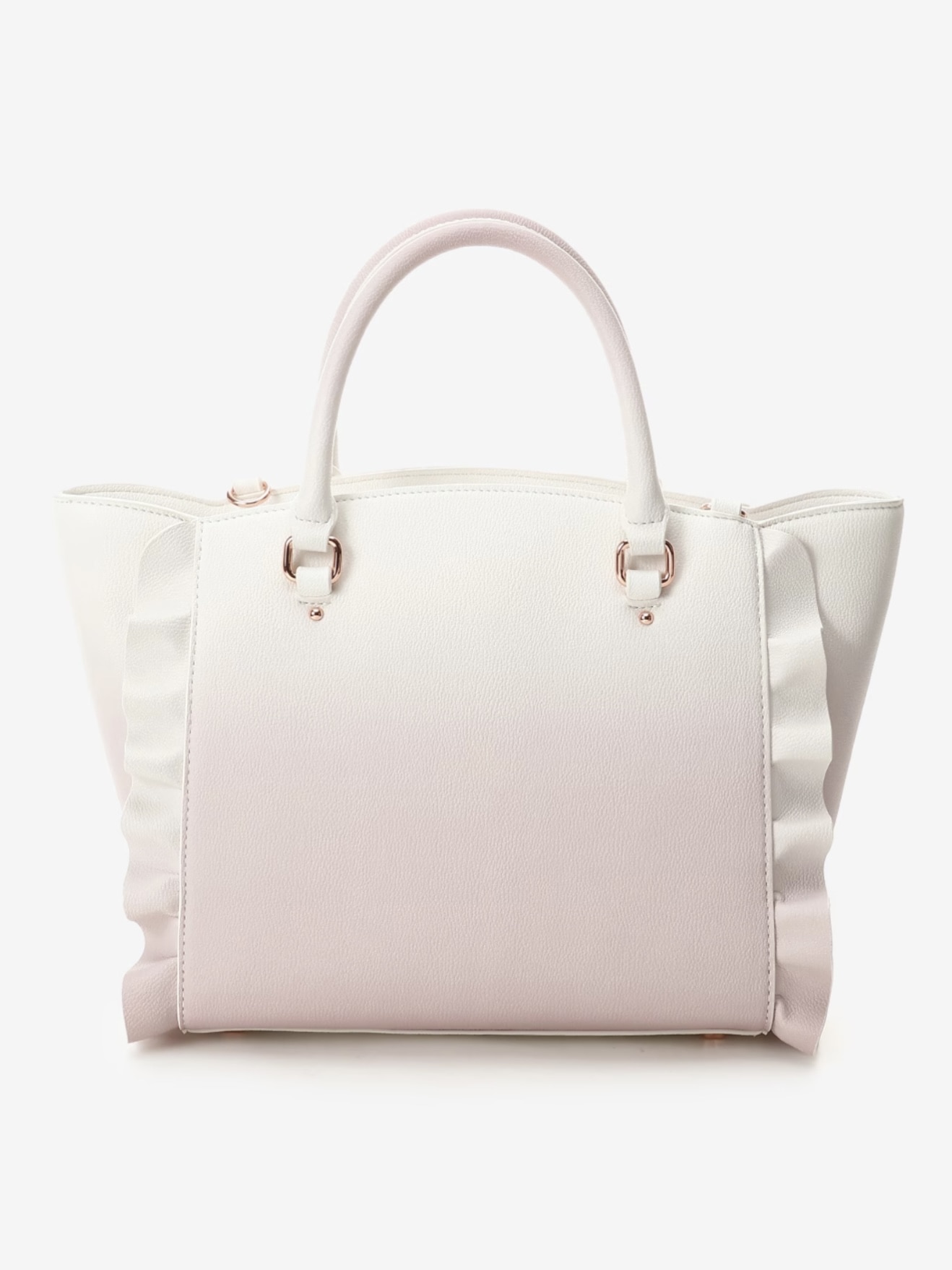 レースアップハートビジューグラデーションフラッター(小)【ピンク】 ピンク