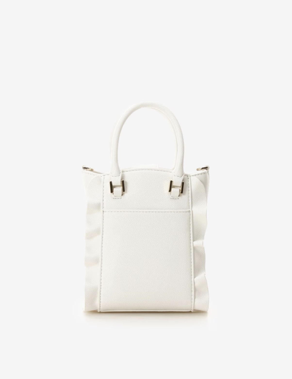 プチビジューフラッタースマホショルダー【ホワイト】 ホワイト