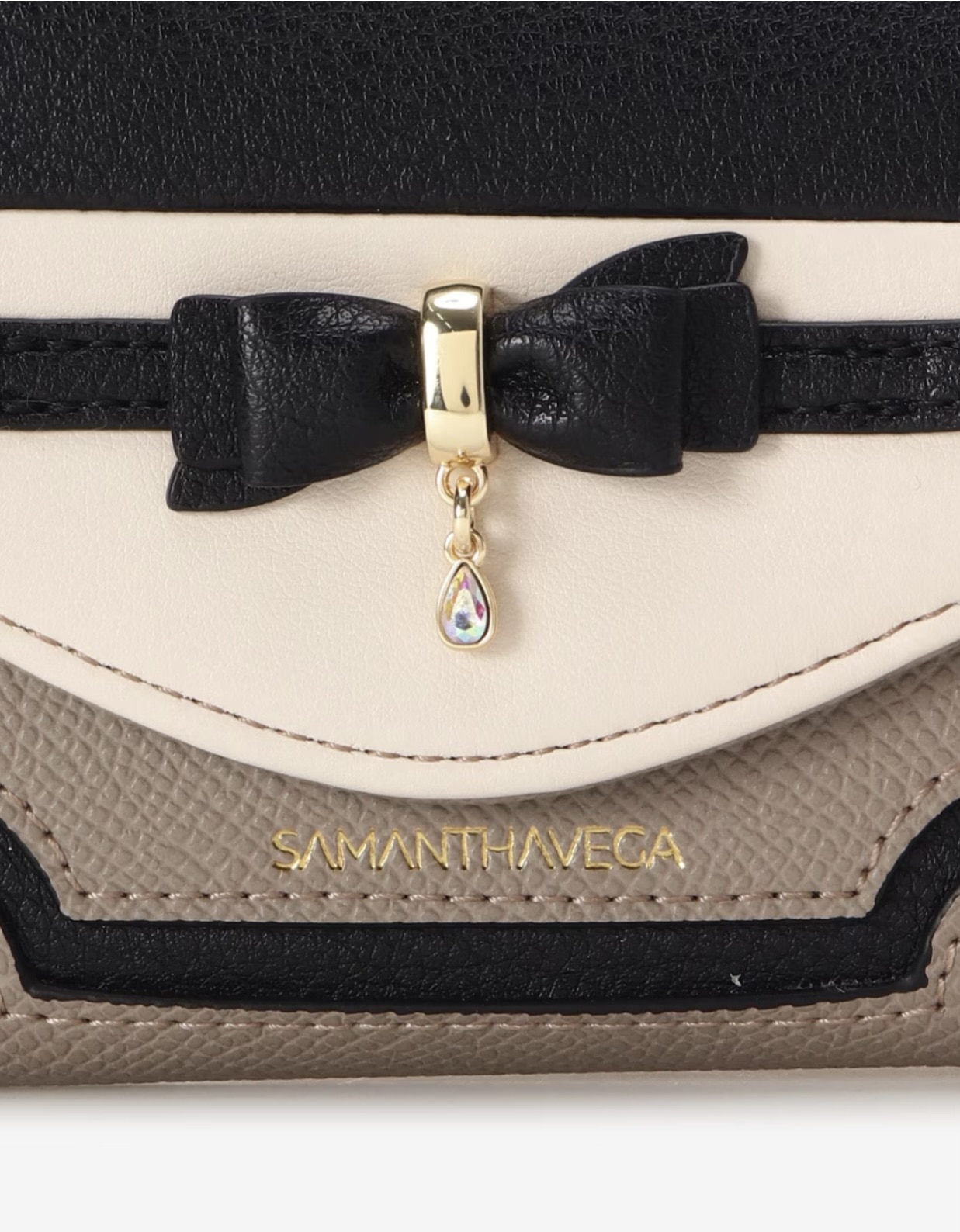 フロントリボンベルト折財布【マルチカラー】 マルチカラー