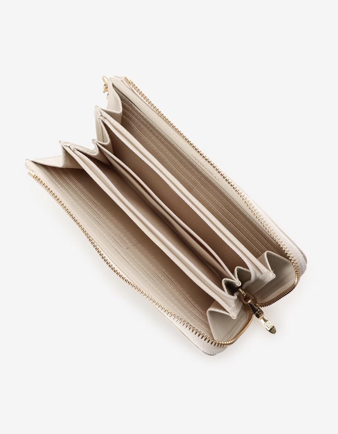 フロントリボンベルト長財布【オフホワイト】 オフホワイト