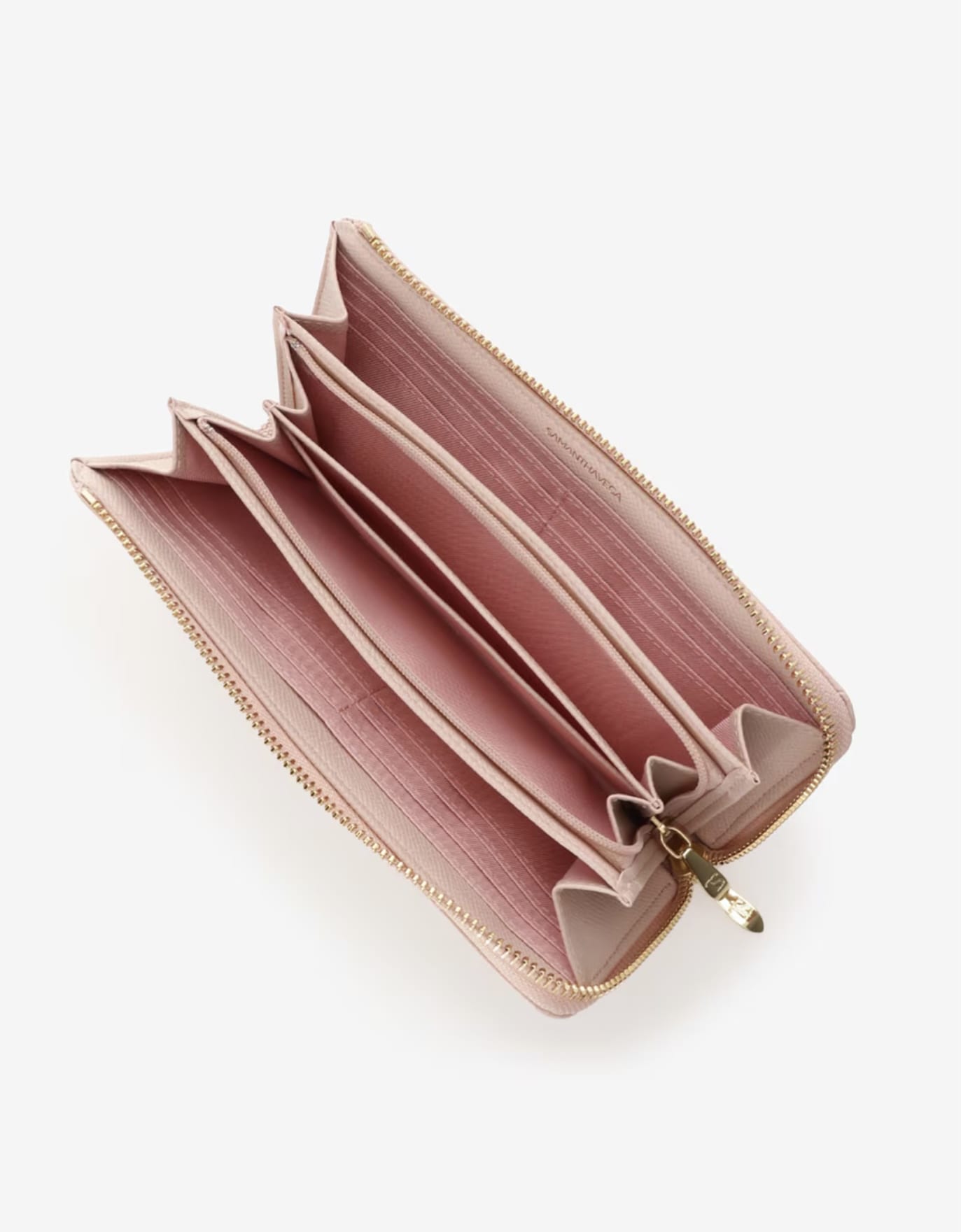 バンブーアクセントリボン長財布【ピンク】 ピンク