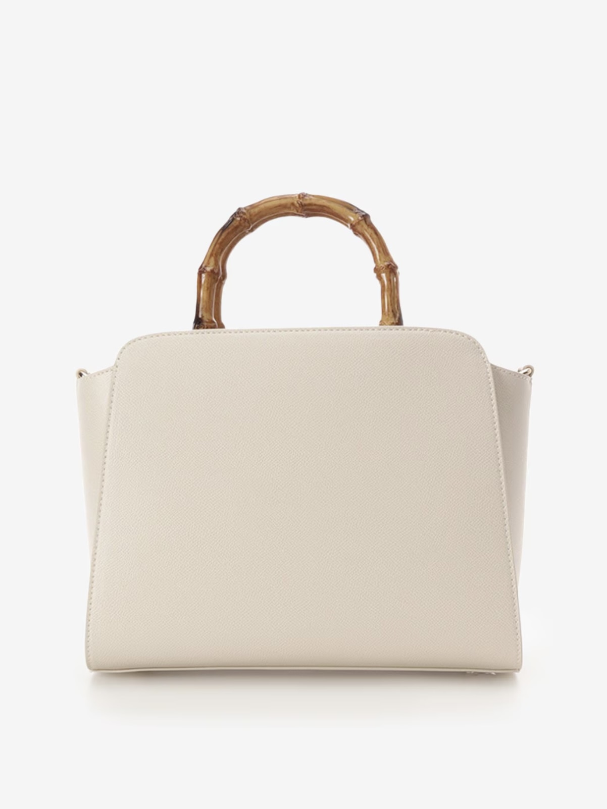 バンブーアクセントリボンハンドバッグ【インディゴ】 インディゴ