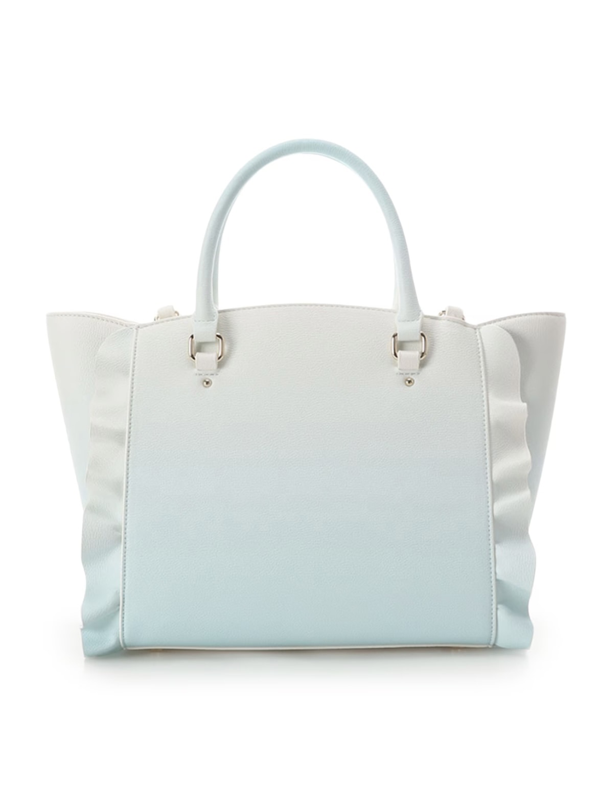 レースアップハートビジューグラデーションフラッター（小）【ライトブルー】 ライトブルー