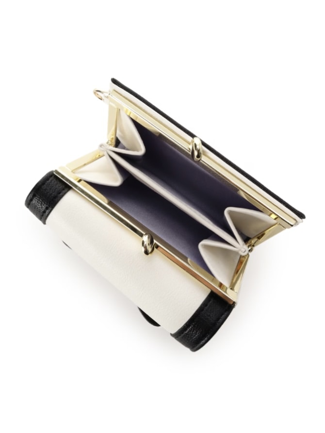 ジュエルリボン折財布【マルチカラー】 マルチカラー