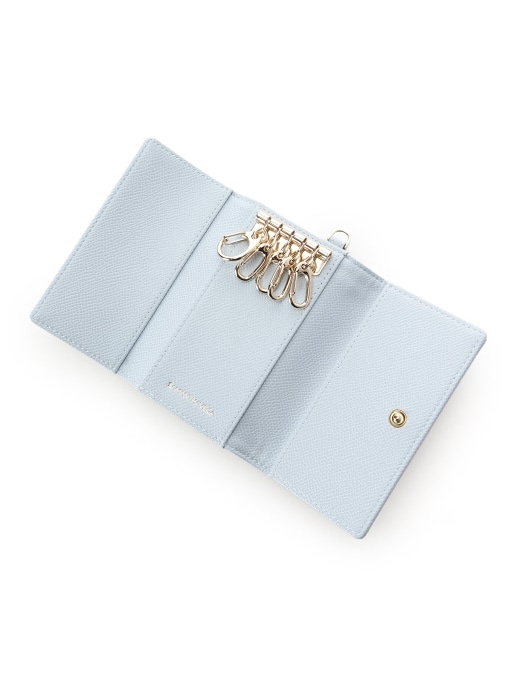 ジュエルリボンキーケース　【ライトブルー】 ライトブルー