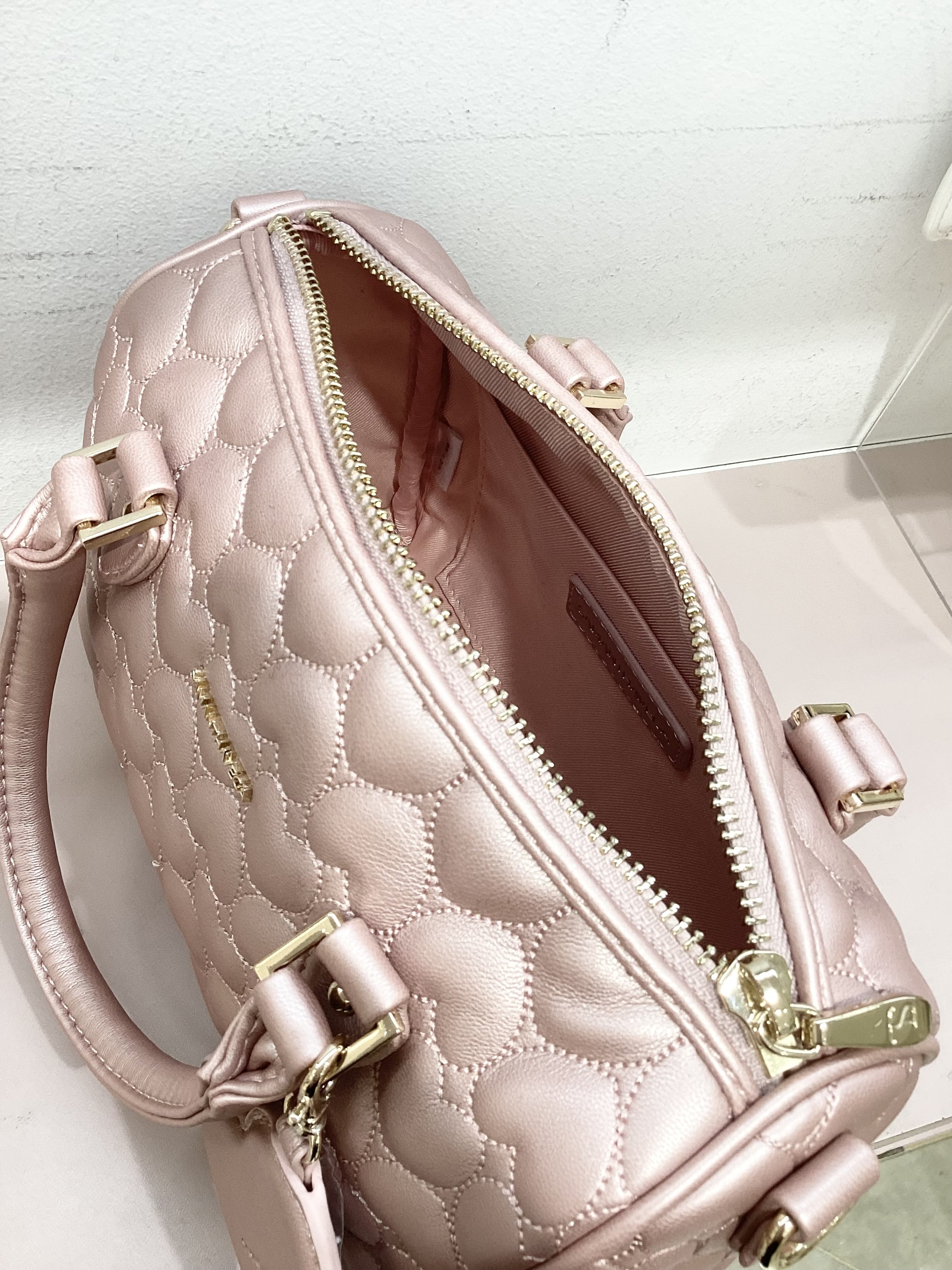 ■一部店舗限定■エターナルハートキルトボストン【ピンク】 ピンク