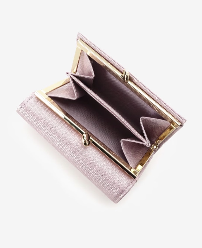  ■オンラインショップ＆一部店舗限定■ハートジュエリーフラッター折財布【ラベンダー】 ラベンダー