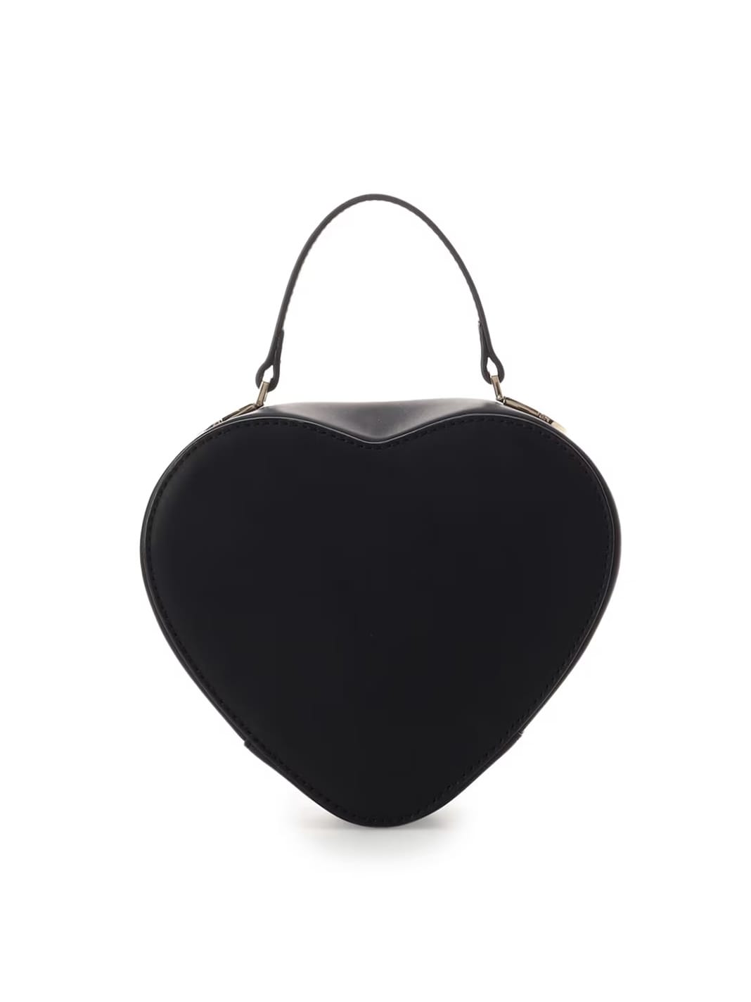 チュールハート型ショルダーバッグ【ブラック】 ブラック
