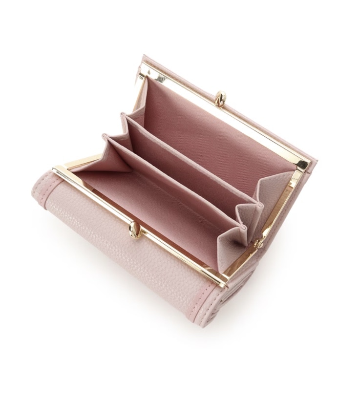 ブロッサムリボン折財布　【ピンク】 ピンク