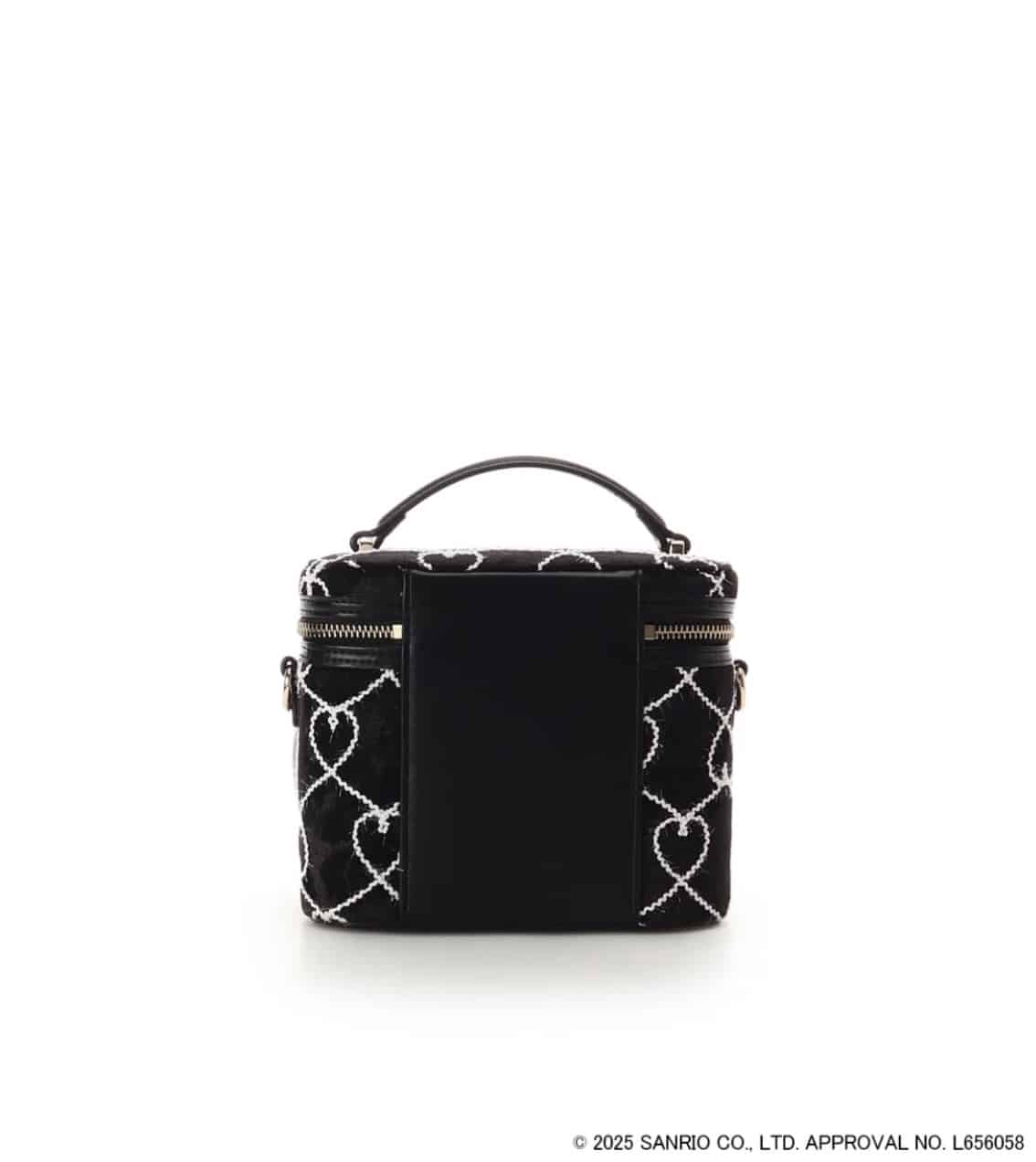 「クロミコレクション」バニティバッグ ブラック