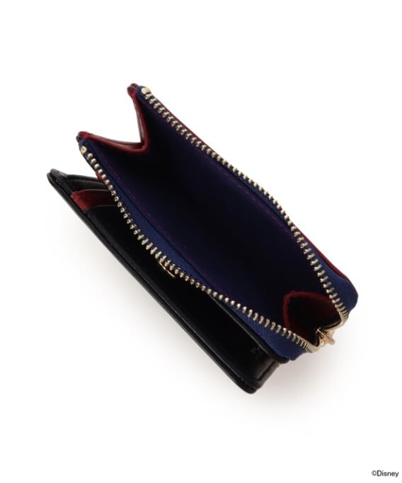 ディズニーヴィランズコレクション 「エヴィルクイーン」折財布 ブラック