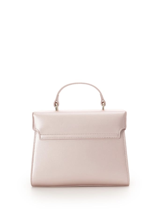 [Holiday Collection]パールカラージュエルリボンバニティバッグ【ピンク】 ピンク