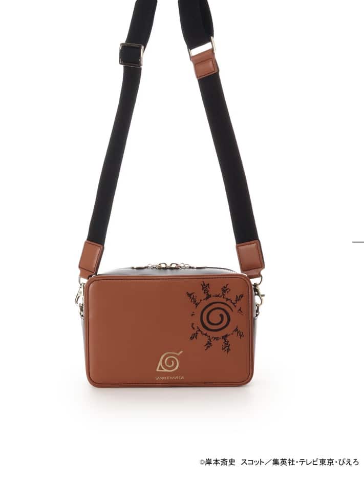 『NARUTO-ナルト- 疾風伝』コラボコレクション「うずまきナルト」 ショルダーバッグ【オレンジ】 オレンジ