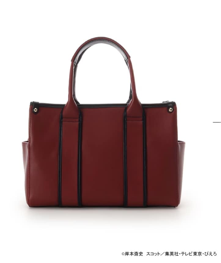 『NARUTO-ナルト- 疾風伝』コラボコレクション「我愛羅」 ハンドバッグ【レッド】 レッド