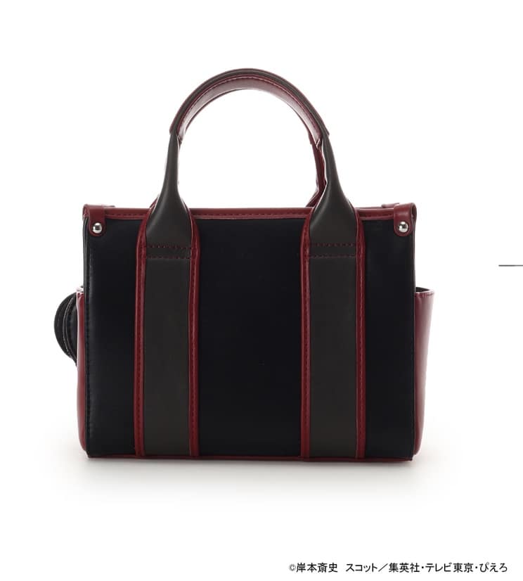 『NARUTO-ナルト- 疾風伝』コラボコレクション「うちはイタチ」 ハンドバッグ【2025年12月中旬以降順次発送予約商品】 ブラック