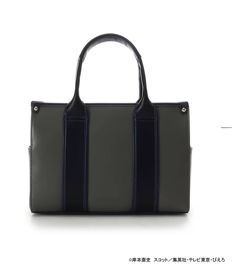 『NARUTO-ナルト- 疾風伝』コラボコレクション「はたけカカシ」 ハンドバッグ【2025年12月中旬以降順次発送予約商品】 カーキ