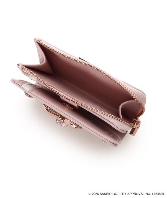 「マイメロディ＆クロミ」コレクション　「マイメロディ」折財布 ピンク
