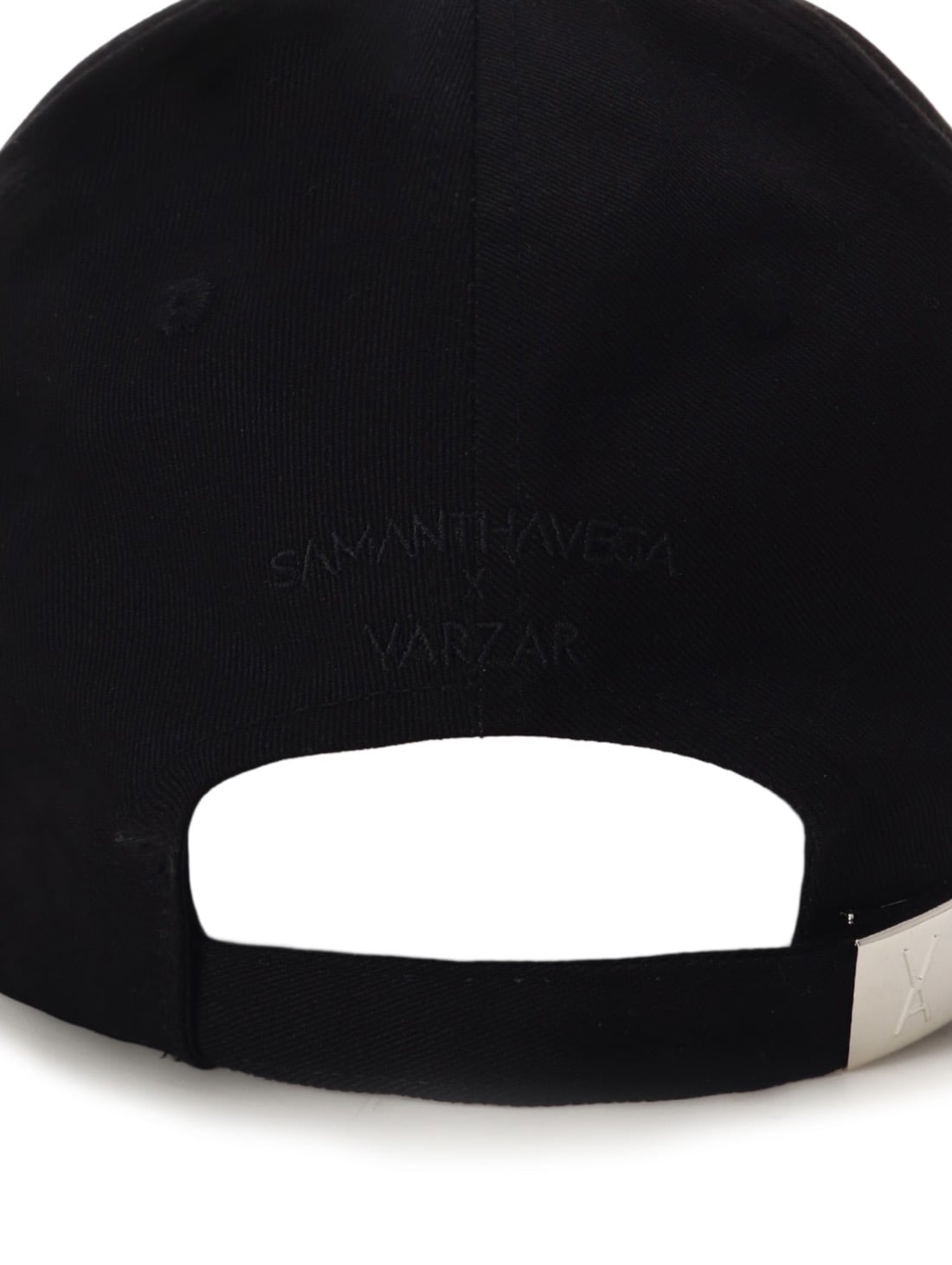 SAMANTHAVEGA×「VARZAR（バザール）」コラボコレクション リボン付きキャップ ブラック