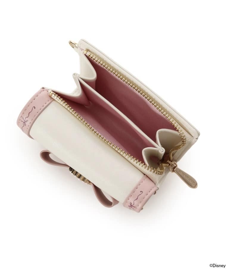 『おしゃれキャット』「マリー」コレクション　折財布【ホワイト】 ホワイト