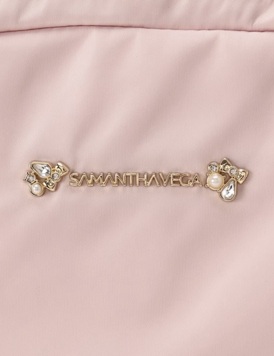 アクセントビジューリュック【ピンク】 ピンク