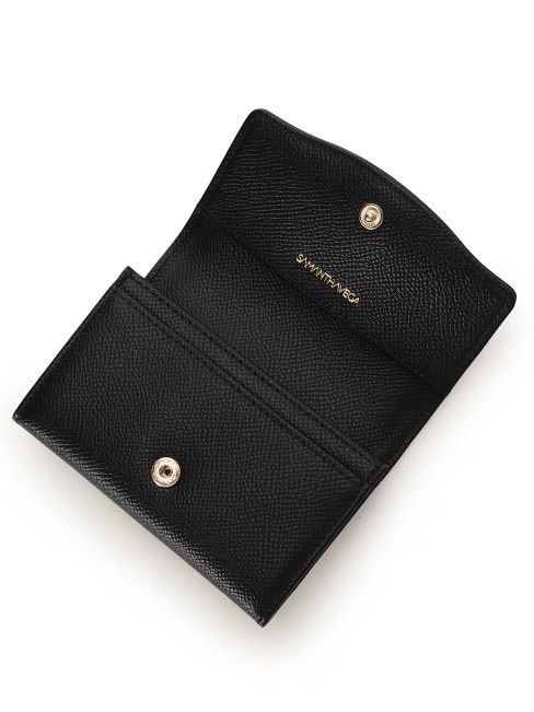 アクセントビジューカードケース【ブラック】 ブラック