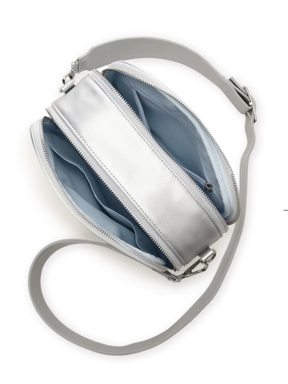 トラベルショルダーバック【シルバー】 シルバー