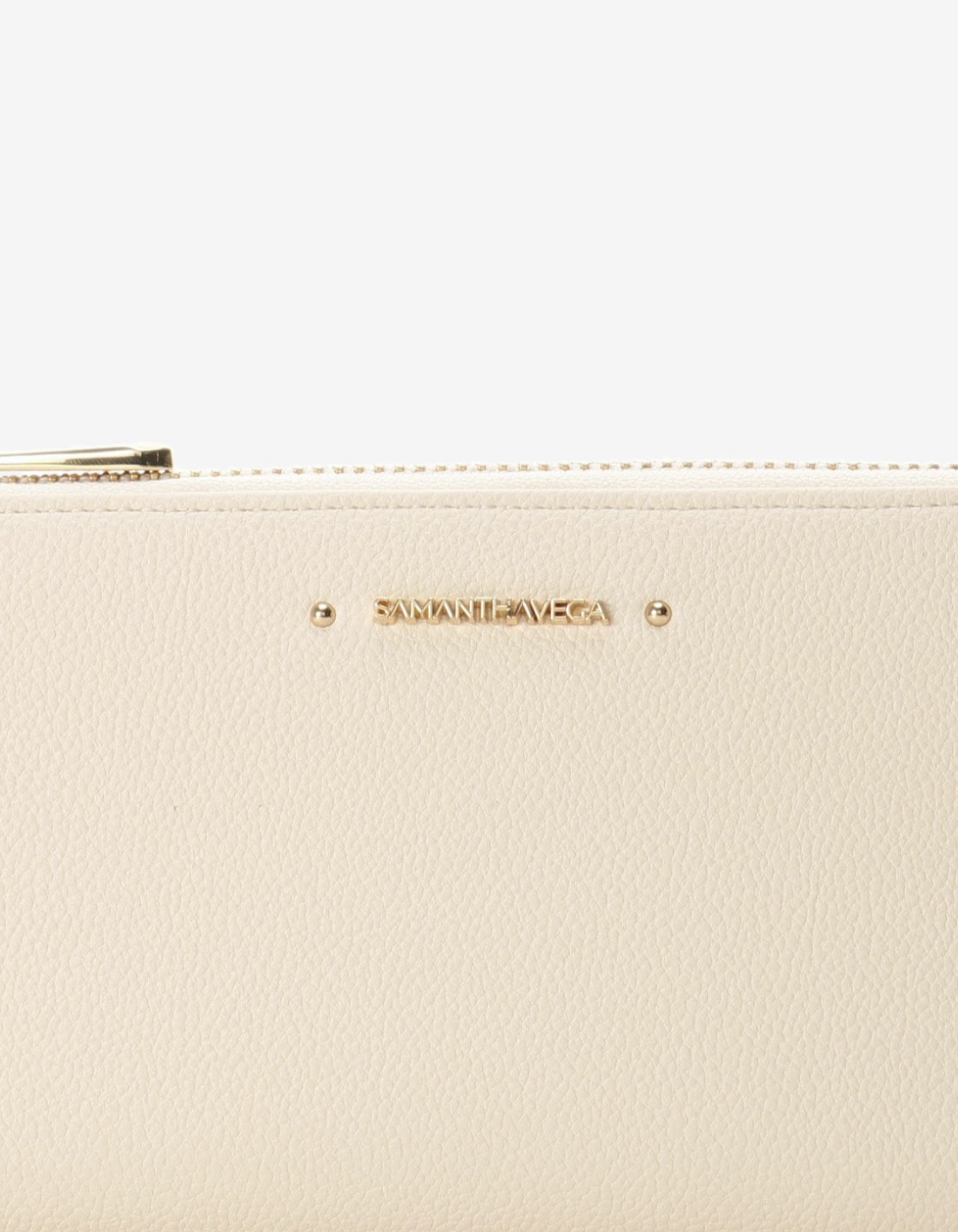 ベルト金具長財布【オフホワイト】 オフホワイト