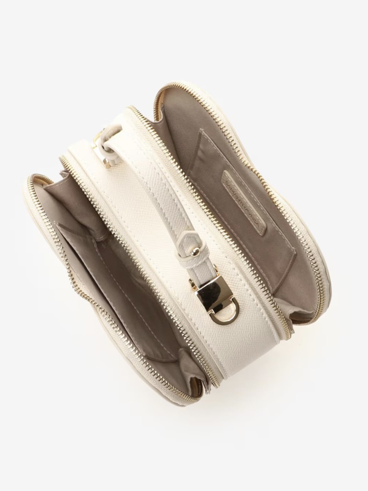 ハート型ショルダーバッグ【オフホワイト】 オフホワイト